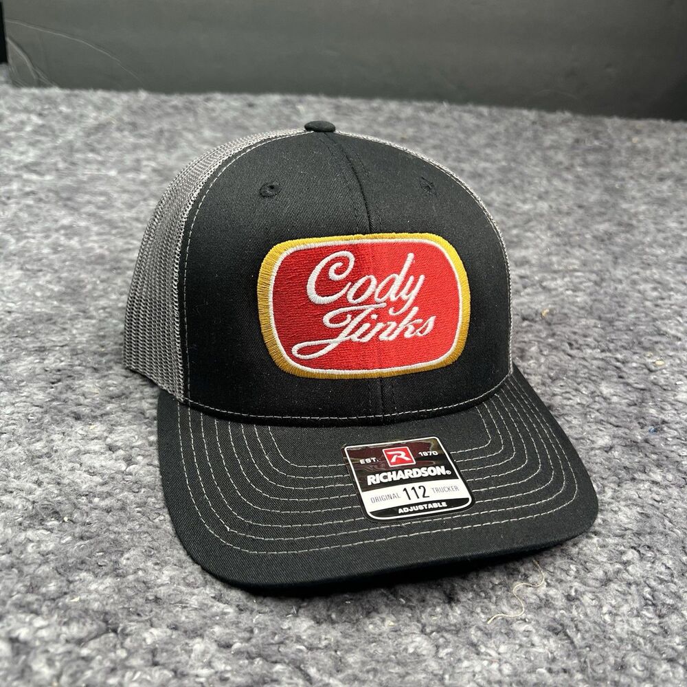 Cody Jinks brand cap, specifically a Richardson model 112 trucker hat NWOT